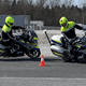 V prijetnem vremenu so motoristi že na cesti