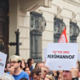Na Dunaju protest zaradi racije slovenskih študentov