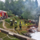 Zagorela lovska koča na Krekovšeh