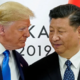 Ko se pogovarjata Trump in Xi Jinping, jima svet prisluškuje