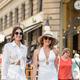 Zagrebčanki navdušili v elegantnih belih kombinacijah