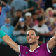 Nadal oddal prvi niz v sezoni, a izločil olimpijskega podprvaka