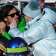 Lindsey Vonn se trudi okoli partnerja, ta pa le mrko gleda