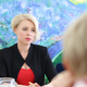 Urška Klakočar Zupančič: Ne bom se pustila nikomur, ne Golobu ne Janši!