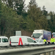 Tako je počilo na avtocesti, nastala dolga kolona