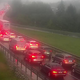 Počilo na dolenjski avtocesti, že v ranih urah dolga kolona