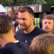 Luka obiskal turnir, navdušil množico in za konec zadel izjemen met