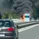 Video: Drama na avtocesti, zagorel je tovornjak