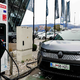 Polnjenje električnega renault scenica v mrzlem delu leta